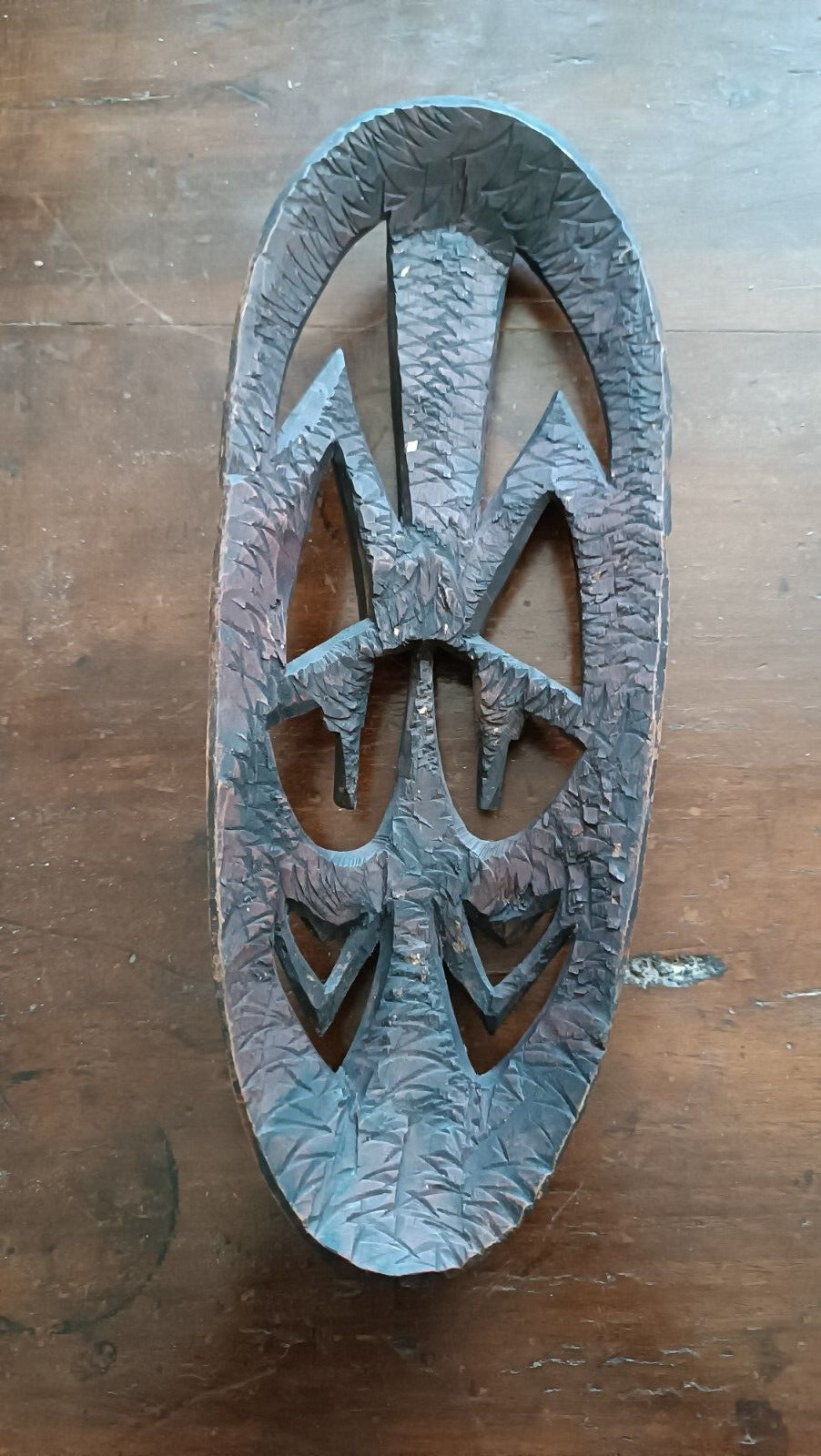 Vintage African wooden mask