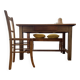 Small antique farmhouse table in wood – 120 cm