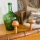 Coat rack hook in natural wood late 19th century