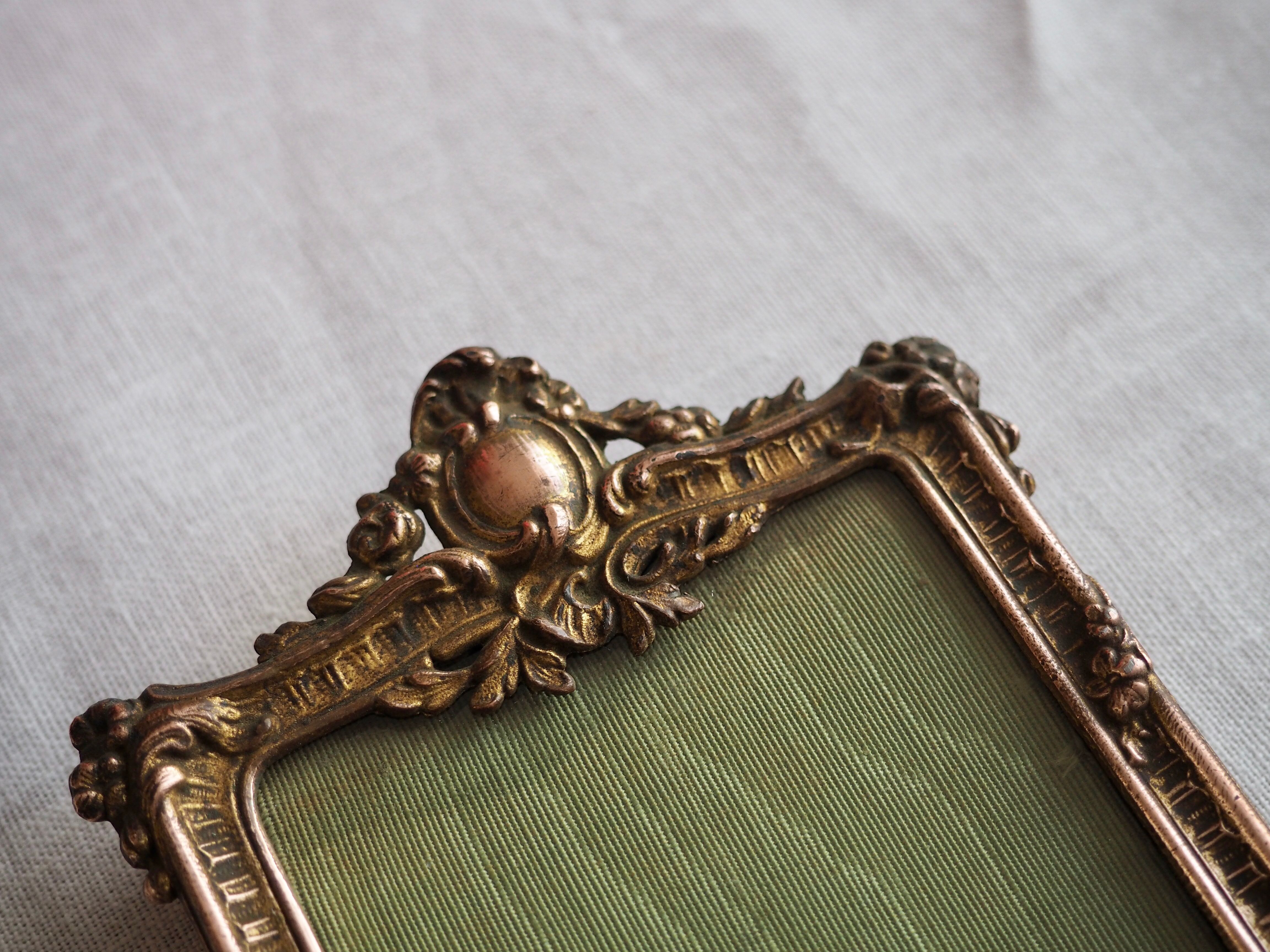 Brass frame