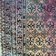 Carpet vintage made afghan turkmen hand 105 x 152 cm