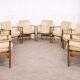 Ib Kofod-Larsen, vintage – chaises de conférence – chaises de salle à manger 1963, Allemagne