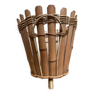 Cache-pot en bambou