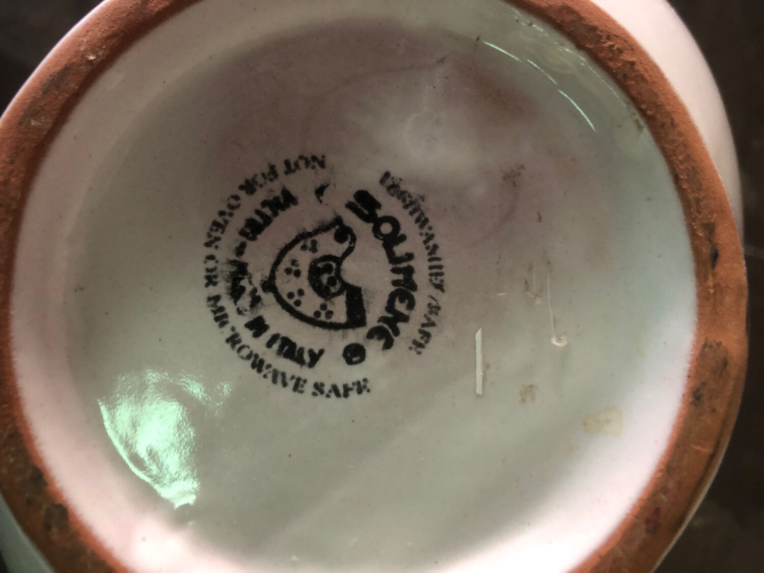 Antique Italian Solimene Ceramic Pitcher