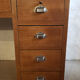 Blond oak desk