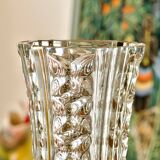 Large Reims crystal vase
