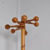 Pine coat rack from the 1970s
