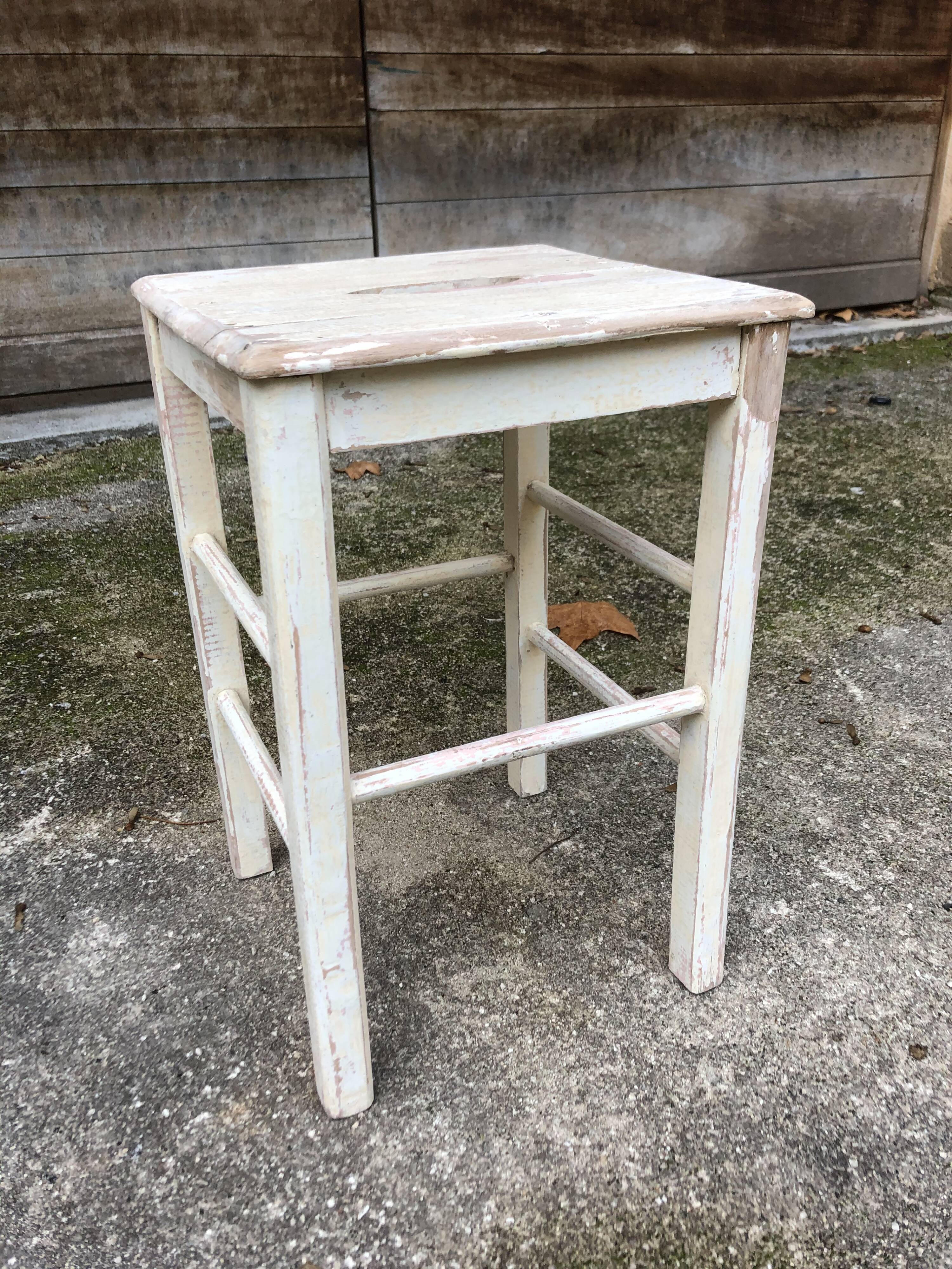 Wooden stool
