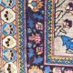 Pretty handmade old persian rug