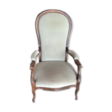 Old voltaire armchair