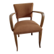 Yellow velvet bridge chair