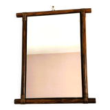 Small bamboo mirror 49 X 40 cm