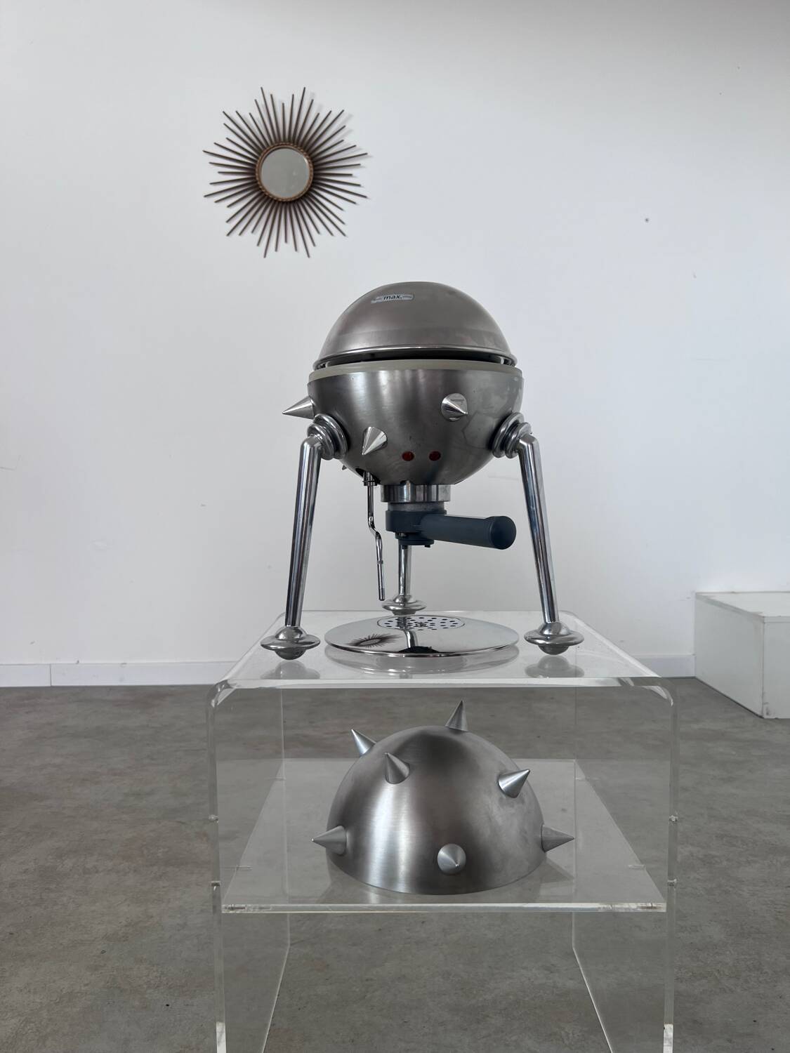 Vintage Espresso Coffee Machine Etienne Louis Design by Carlo Borer Design Sputnik