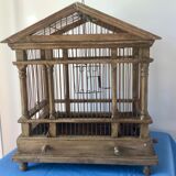 Old wooden cage