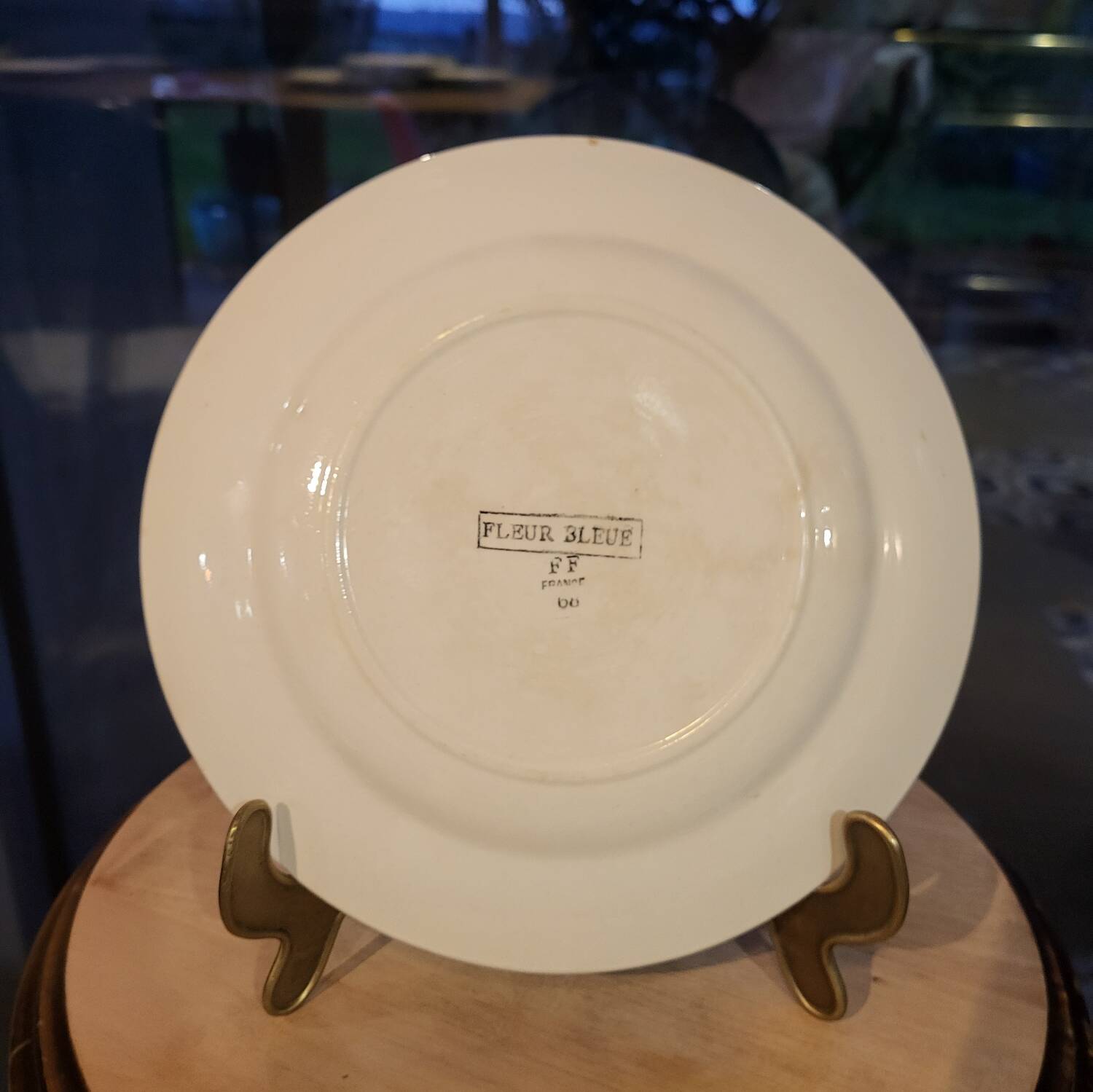 Set of 6 Blue Flower 1920 plates