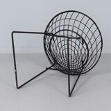 Black Pastoe KM05 wire stool – Braakman & Dekker