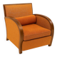 Pair of Art Deco club armchairs