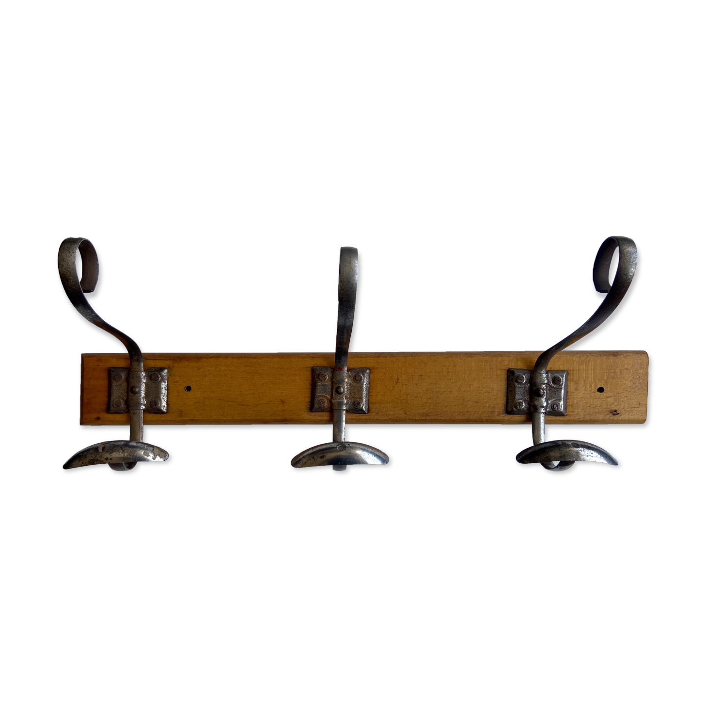 3-patères wall coat rack