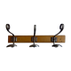 3-patères wall coat rack