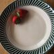 Hollow dish Digoin dark green jacquot model