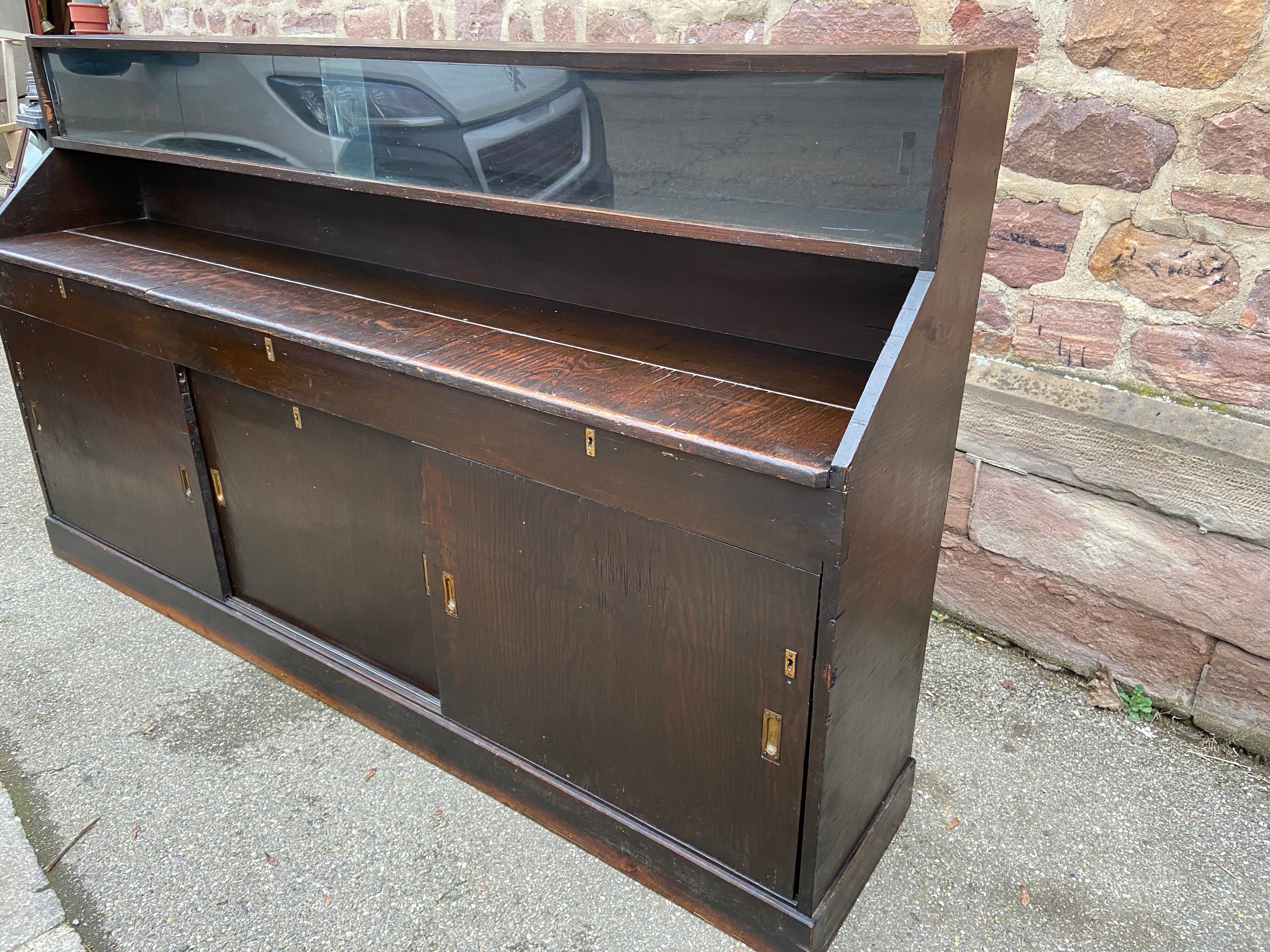 Furniture Back restaurant bar counter vintage line 1960
