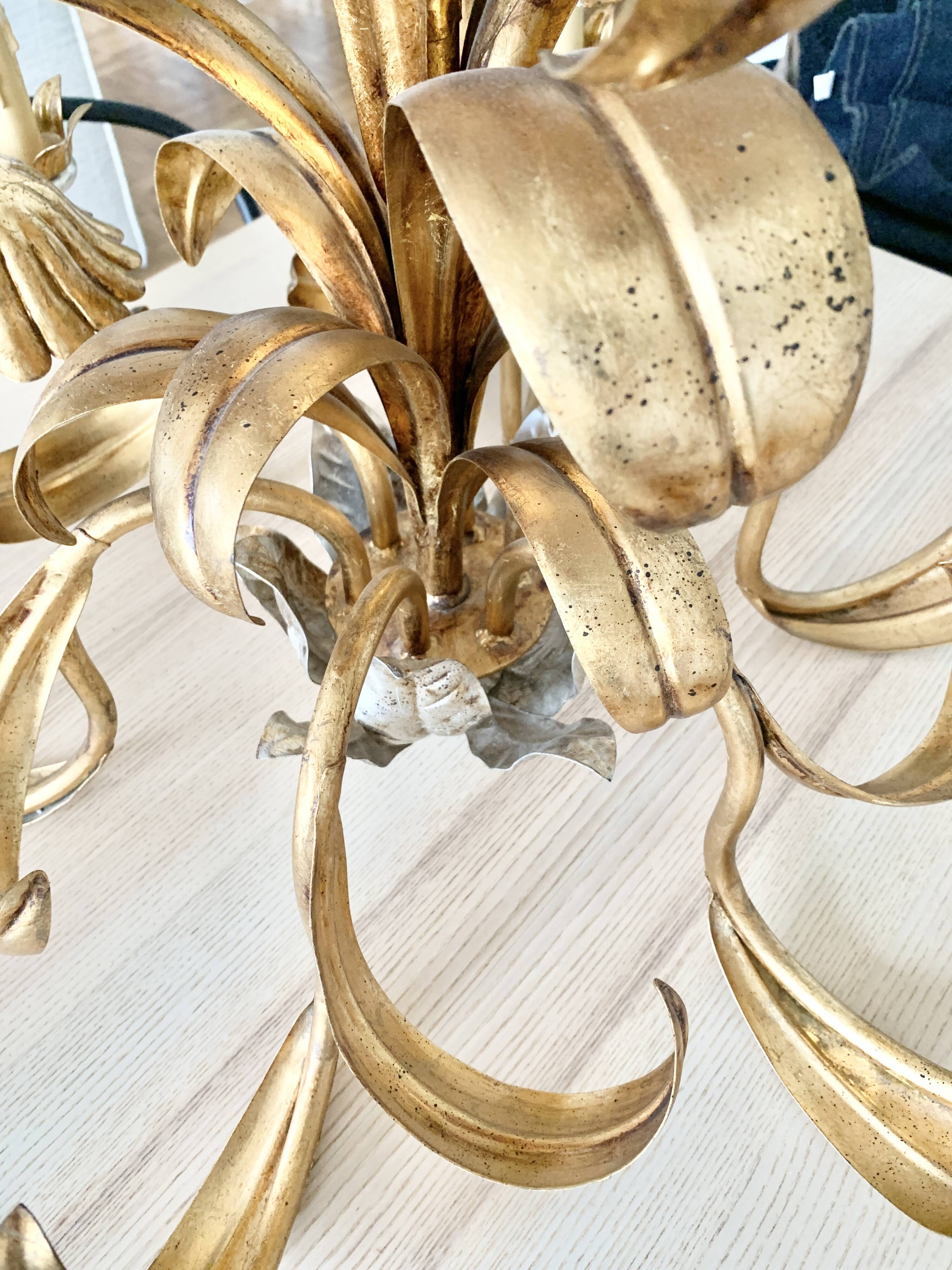 1960s Hollywood Regency chandelier