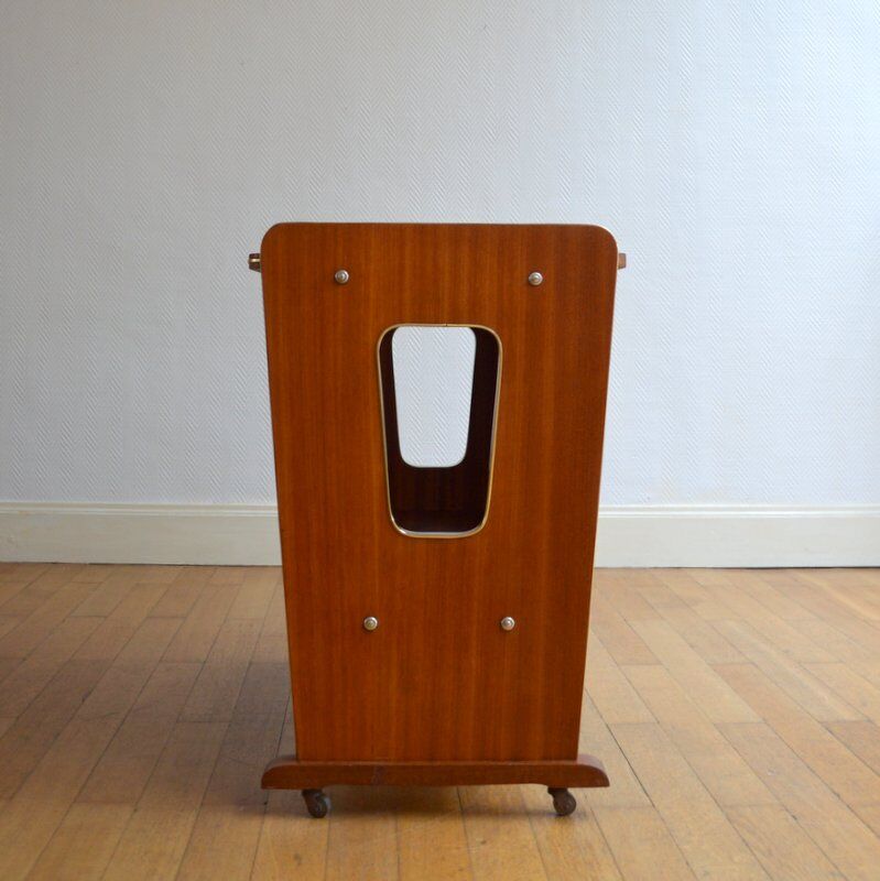 Side table on wheels 1950