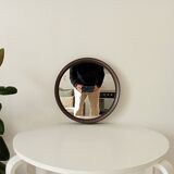 Miroir rond vintage Germany Lange Spiegel années 60/70