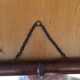Wooden mirror frame imitation bamboo 49 x 42 cm