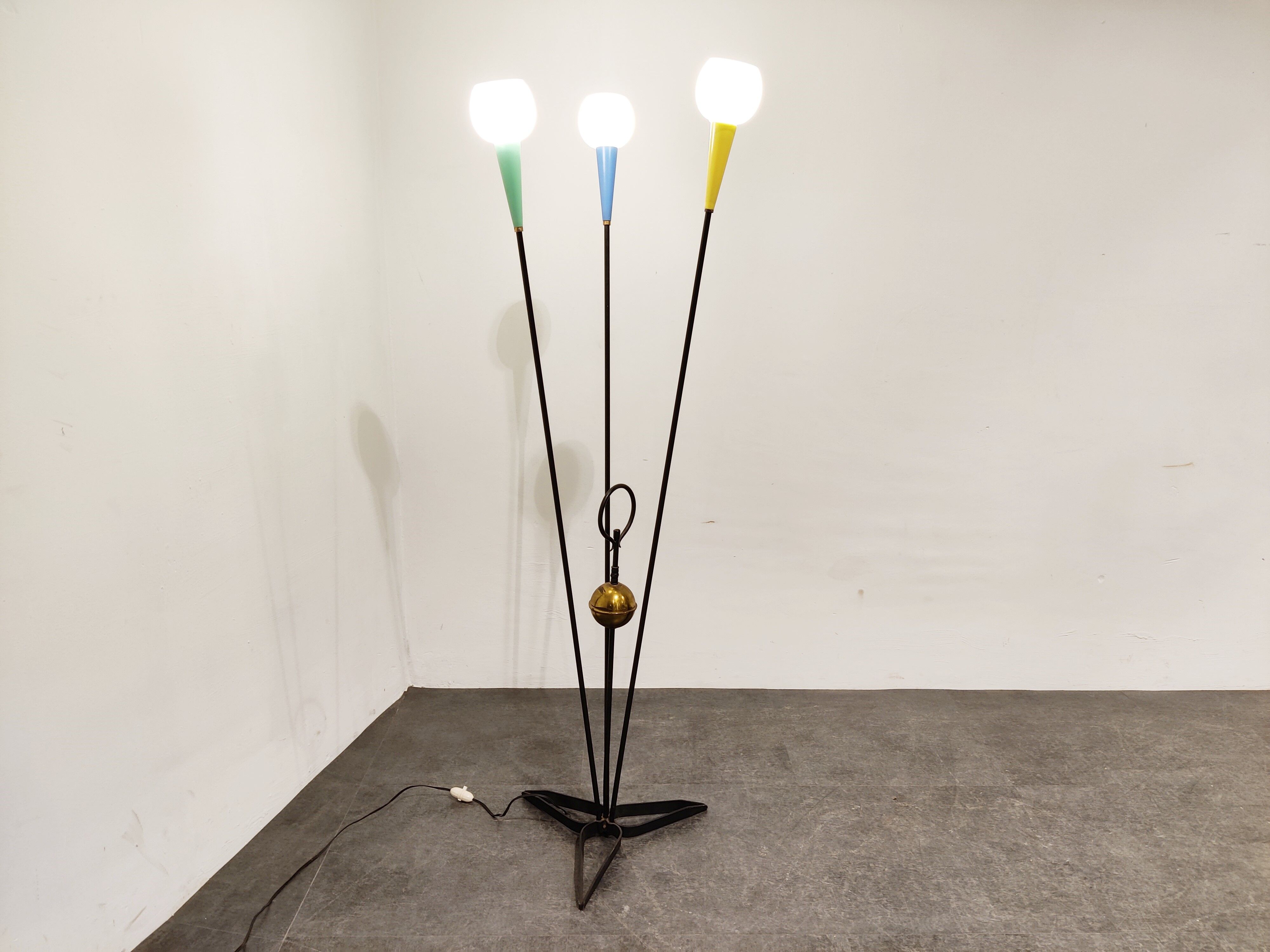 Mid century floor lamp, 1960s
