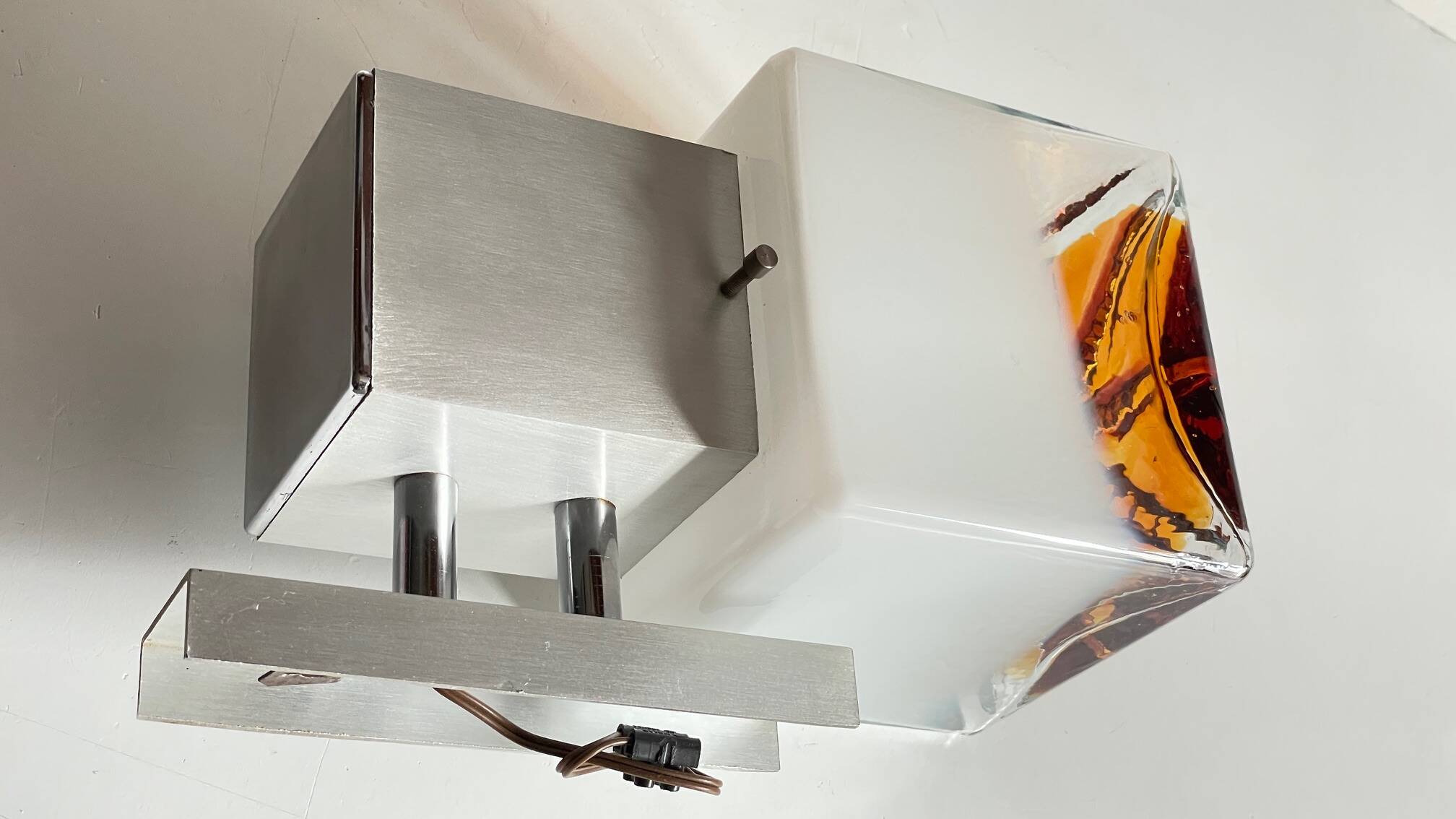 Space age style mazzega wall light