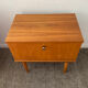 Table de Chevet vintage en teck années 60-70