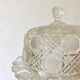 Glass bell and dish