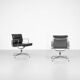 Fauteuil Soft Pad Chaise "EA 208" Charles Ray Eames, USA 1969.
