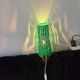 Vintage green metal IKEA lamp