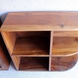 Art deco library in solid wood