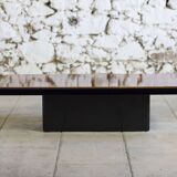 Elm burl coffee table, 1970