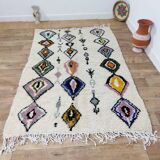 Handcrafted moroccan berber rug 224 x 147cm