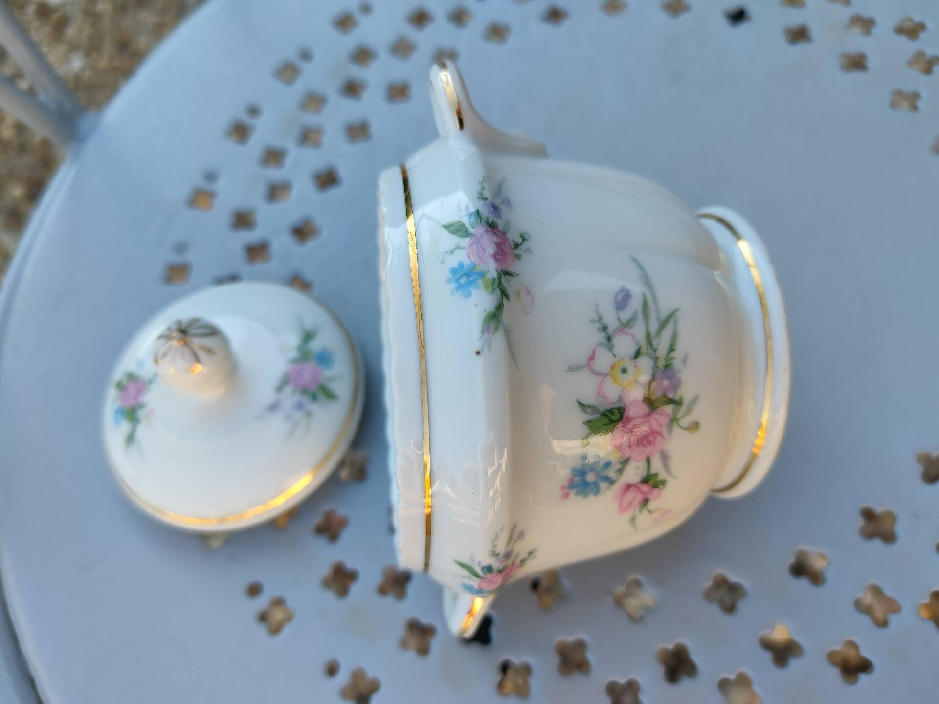 Antique sugar bowl