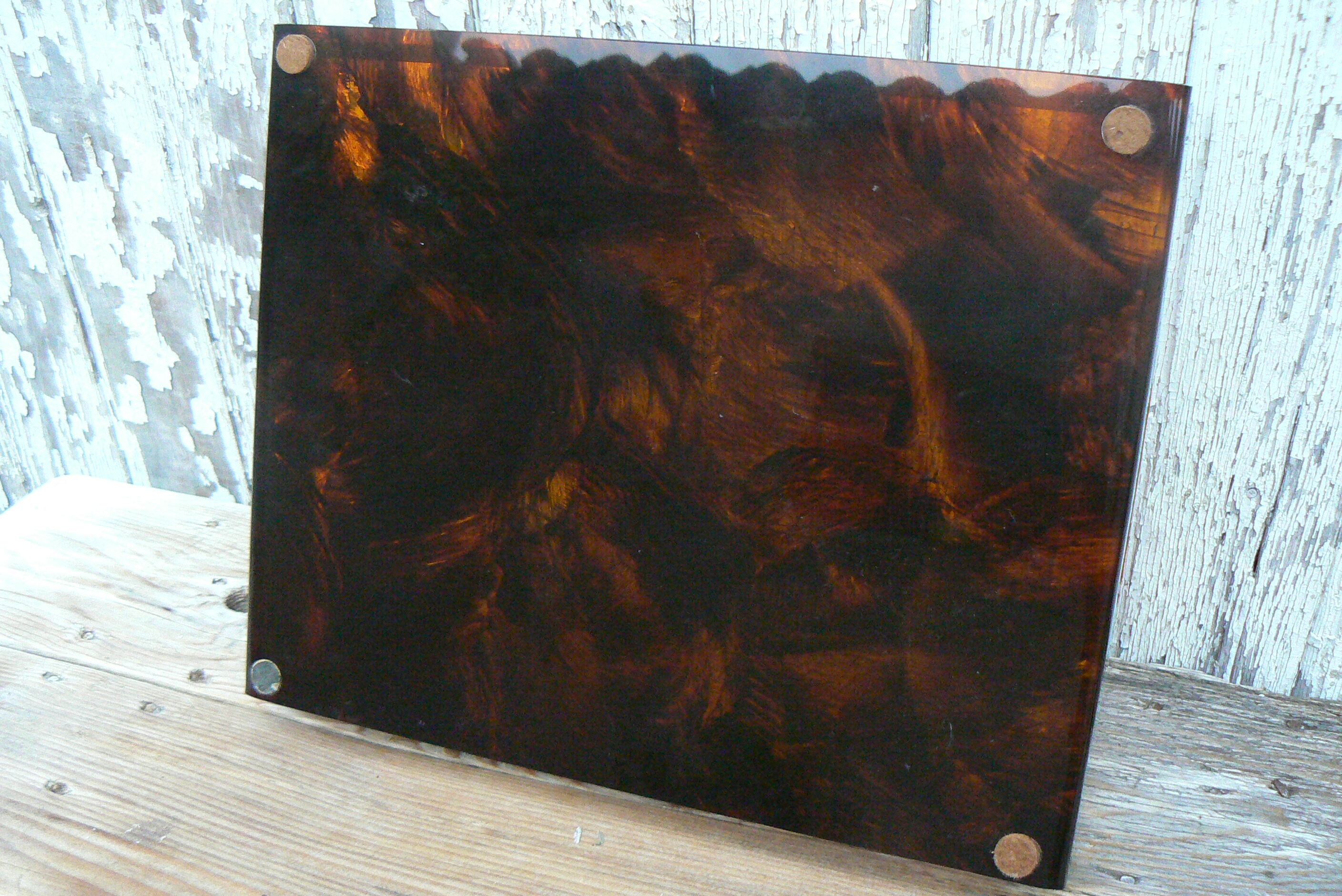 Plateau Maison Mercier pexiglas reason tortoiseshell