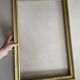 Golden wooden frame 45x68cm