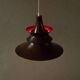 Vintage 1960s Danish design suspended lamp from the Space Age.