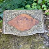 Large brass box from the Art Nouveau period.