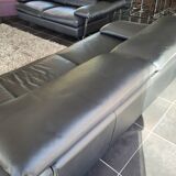 3-seater leather sofa