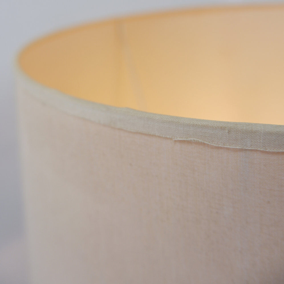 Turquoise ceramic table lamp - 1960s