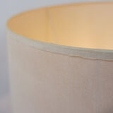 Turquoise ceramic table lamp - 1960s