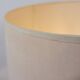 Turquoise ceramic table lamp - 1960s