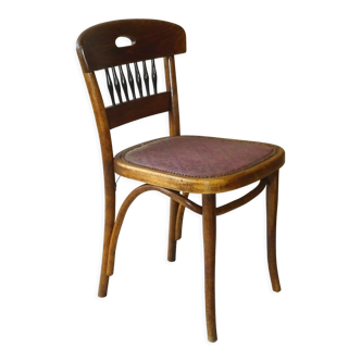 Chaise bistrot de bureau Thonet N°344  vers 1905