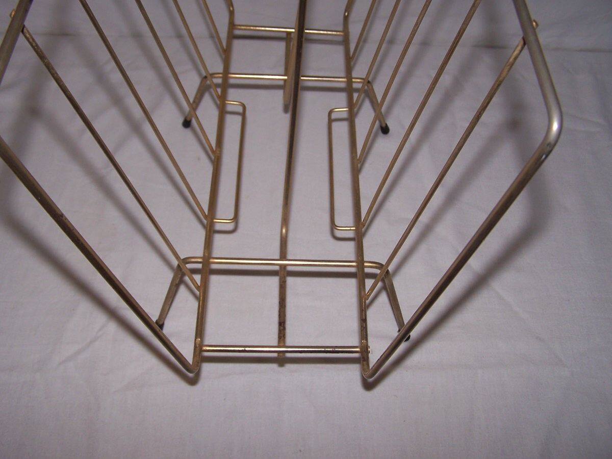Porte revue métal années 50