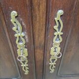 Ancien meuble bas en bois vintage